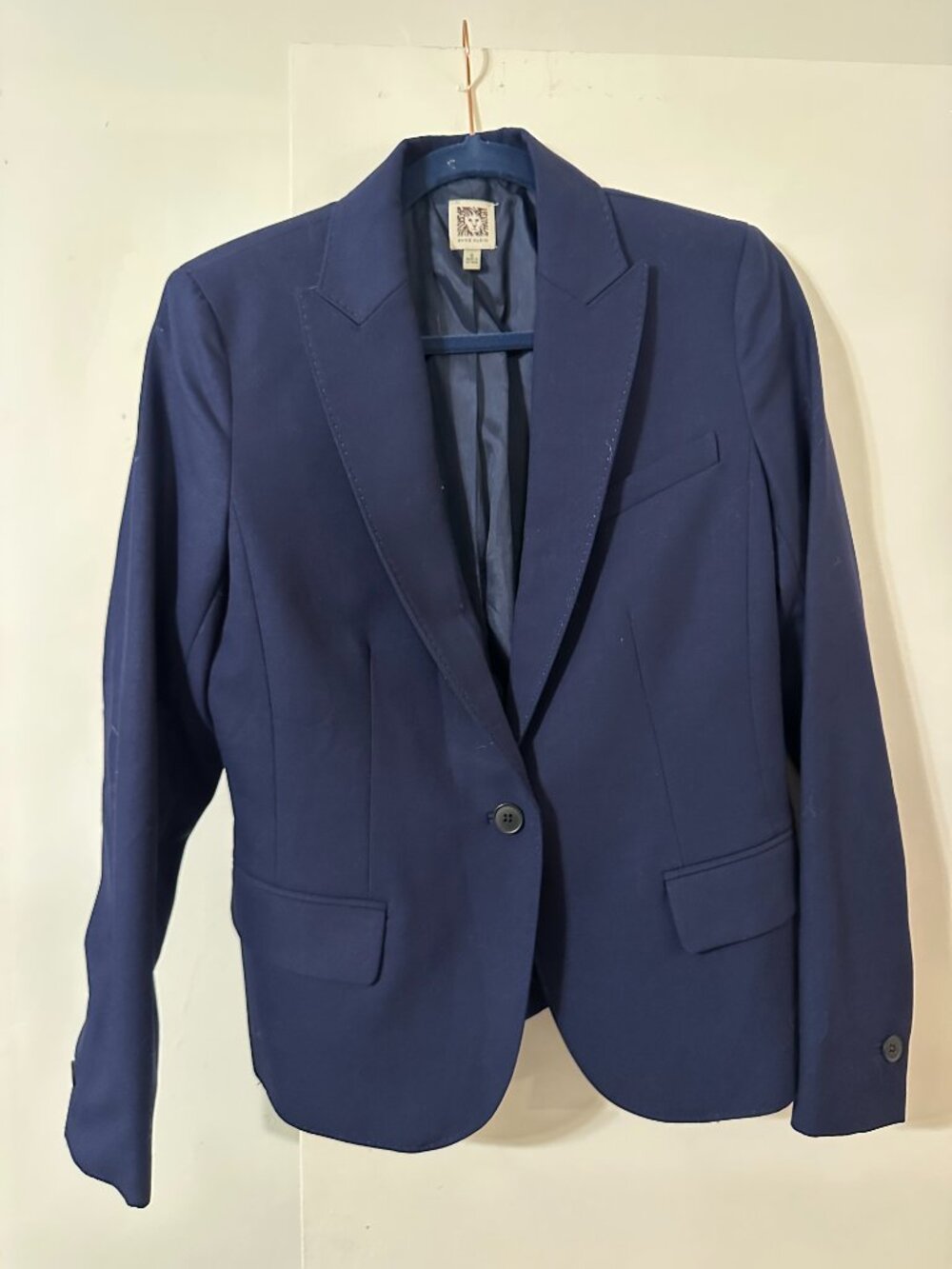 Anne Klein Navy Pantsuit (Jacket and Pants Included) Size 6